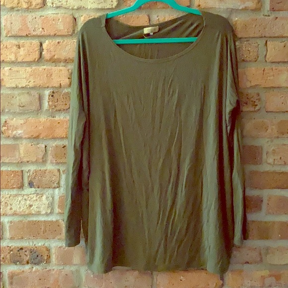 Piko 1988 Tops - Piko 1988 olive green oversized tunic size M
